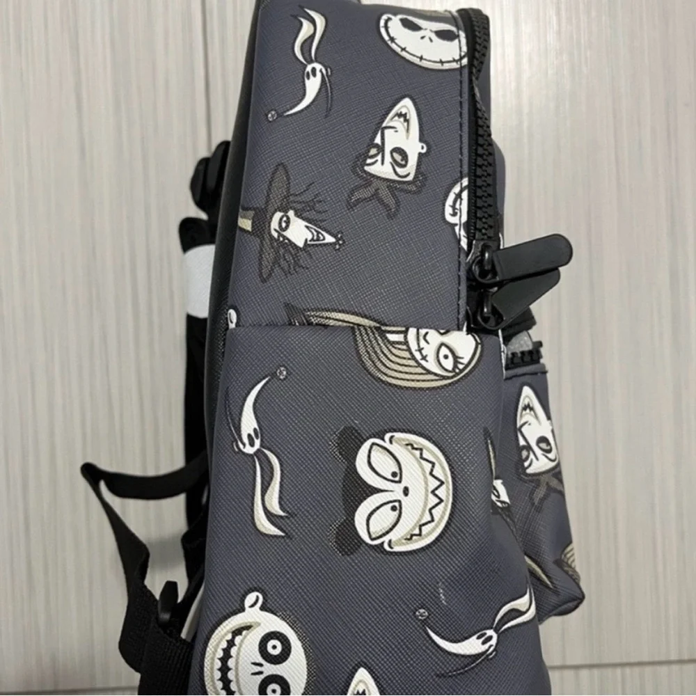 Disney’s Nightmare Before Christmas Gray/Black Mini Backpack NEW WITH TAG